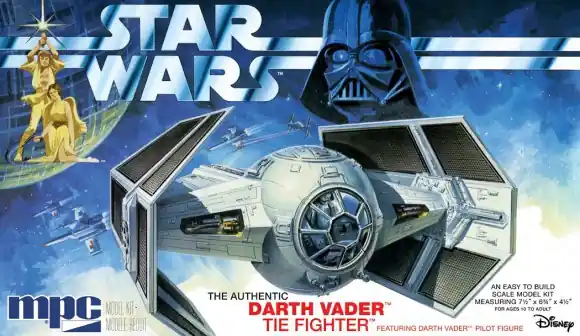 Nu Kopen STAR WARS A NEW HOPE DARTH VADER TIE FIGHTER