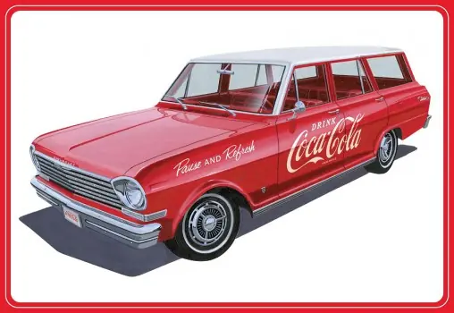 Shop Nu 1963 CHEVY II NOVA WAGON WITH CRATES COKE