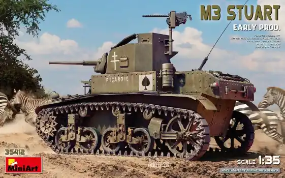 Lage Prijs M3 STUART EARLY PRODUCTION
