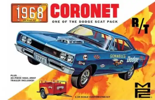 Korting DODGE CORONET HARDTOP WITH TRAILER