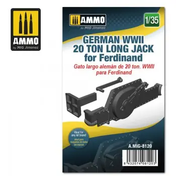 GERMAN WWII 20TON LONG JACK FOR FERDINAND Merkproduct