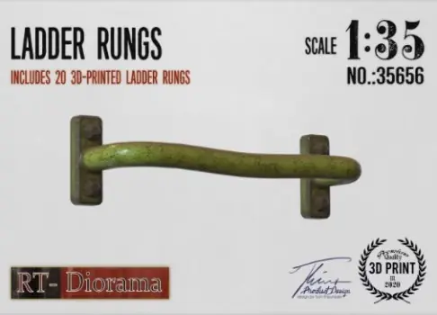 LADDER RUNGS 3D PRINT Aanbieding