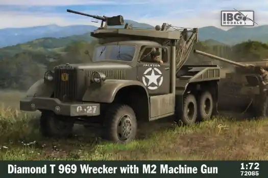 Gecertificeerd DIAMOND T 969 WRECKER WITH M2 MACHINE GUN