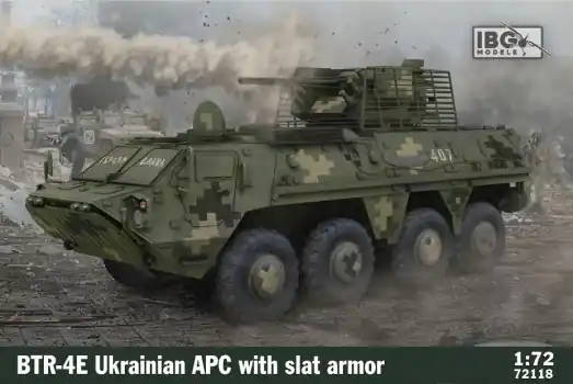 BTR-4E UKRAINIAN APC WITH SLAT ARMOR Must-Have