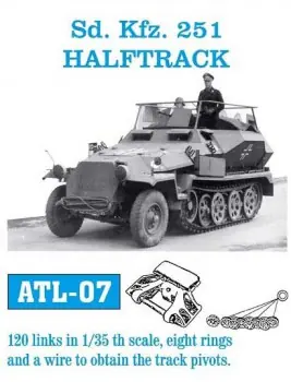 Nieuw TRACK LINKS SD. KFZ. 251 HALFTRACK