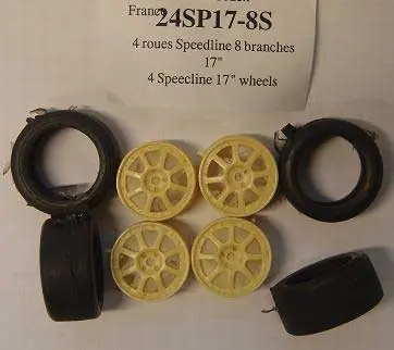 SPEEDLINE 17" 8-SPOKE 4 PC Premium