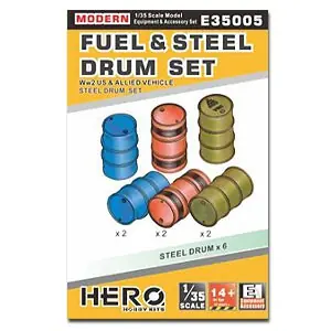 Direct Beschikbaar WWII US ALLIED FUEL AND DRUM SET