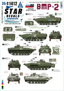 WAR IN UKRAINE 20. RUSSIAN BMP-2 IN 2022-23 Laatste Versie