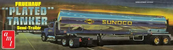 Beste Prijs FRUEHAUF PLATED TANKER TRAILER SUNOCO
