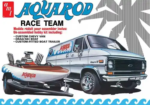 Actieprijs AQUAROD RACE TEAM 1975 CHEVY VAN, RACE BOAT AND TRAILER