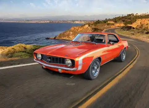 Bestel Nu 1969 CAMARO SS MODELSET