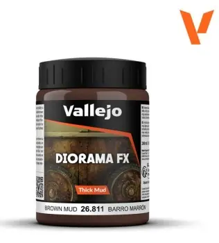Laatste Versie ACRYLIC THICK MUD - BROWN MUD