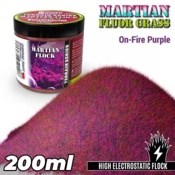 Koopje MARTIAN FLUOR GRASS - ON-FIRE PURPLE 200ML