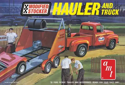 1953 FORD PICKUP "MODIFIED STOCKER HAULER" GULF Betaalbaar