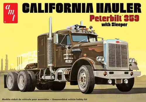 PETERBILT 359 CALIFORNIA HAULER WITH SLEEPER Direct Beschikbaar