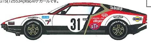 DE TOMASO 31 LM 1972 Gratis Retour