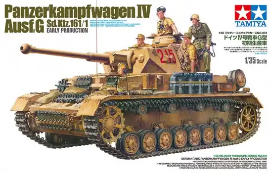 WWII GERMAN PZ. KPFW. IV AUSF. G BASIC Actieprijs