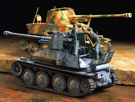 WWII GERMAN TANK DESTROYER MARDER III (SD. KFZ. 139) Dagaanbieding