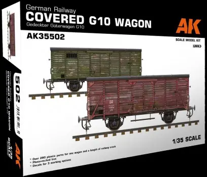 GERMAN RAILWAY COVERED G10 WAGON GEDECKTER GUTERWAGEN G10 Koop Online