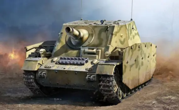 Korting SD. KFZ. 166 STU. PZ. IV "BRUMMBAR" EARLY PRODUCTION