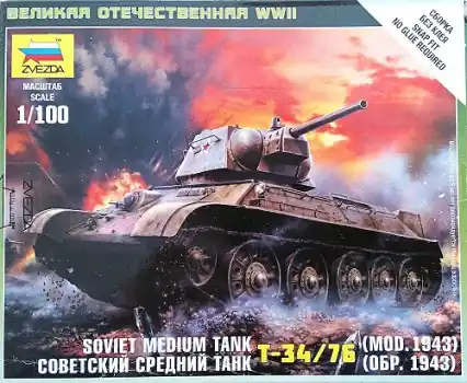 Hete Deal SOVIET MEDIUM TANK T34/76