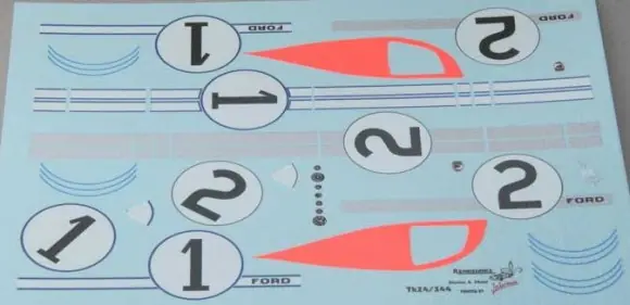 FORD GT 40 MK II LE MANS 1966 Fabrieksprijs