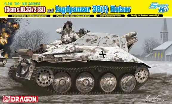 15CM SIG 33 JAGDPANZER 38T HETZER Weekendaanbieding
