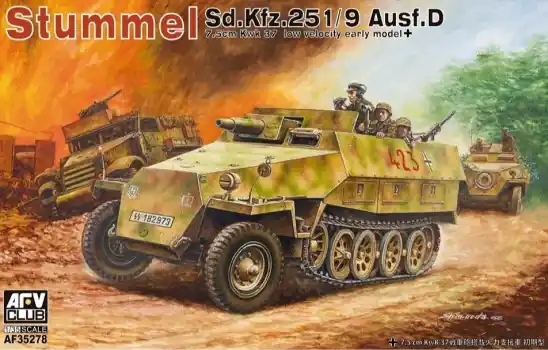 Populair SD. KFZ. 251/9 AUSF. D EARLY