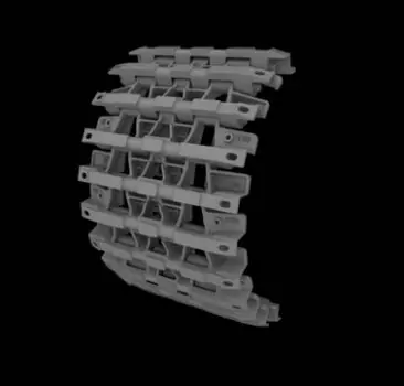 3D PRINT RESIN TRACKS FERDINAND TYPE B Gratis Retour