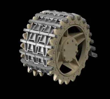 3D PRINT RESIN TRACKS ENTWICKLUNGFAHRZEUG E-10 TYPE Bestel Nu