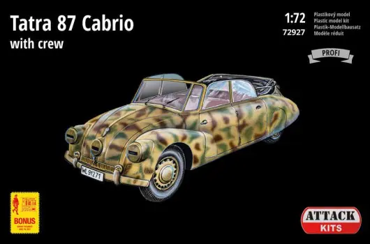 TATRA 87 CABRIO WITH CREW Meest Verkocht