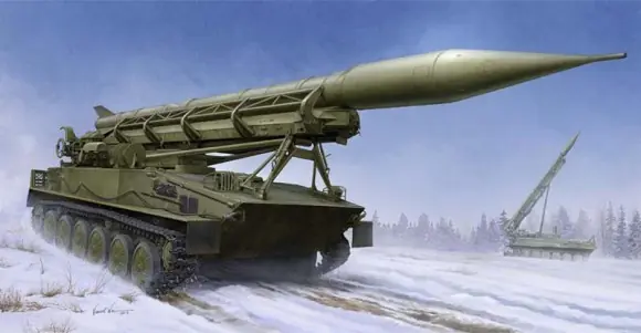 2P16 LAUNCHER WITH MISSILE OF 2K6 LUNA Hoge Kwaliteit
