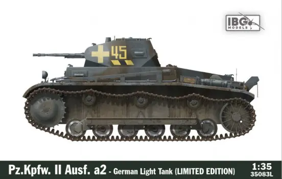 Favoriet PZ. KPFW. II AUSF. A2 - GERMAN LIGHT TANK LIMITED EDITION