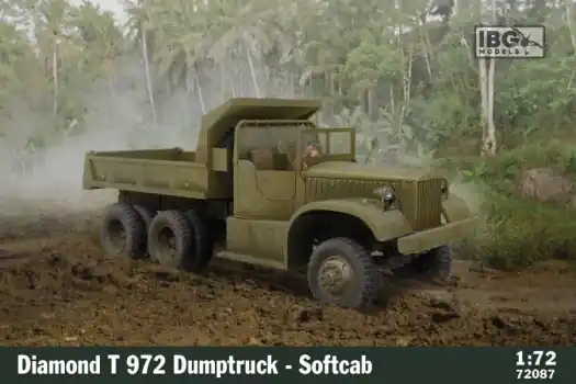 DIAMOND T 972 DUMPTRUCK - SOFTCAB Alleen Vandaag