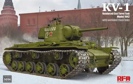 Laatste Versie KV-1 REINFORCED CAST TURRET TANK MODEL 1942