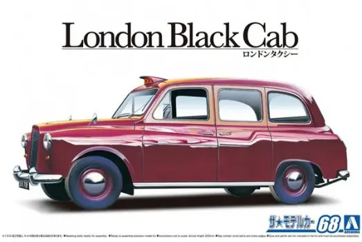Rechtstreeks Van De Fabrikant FX-4 LONDON BLACK CAB 1968