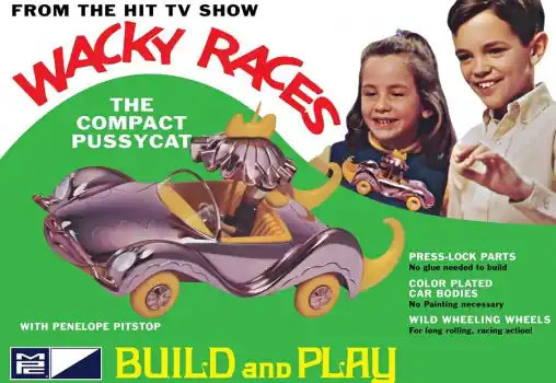 WACKY RACES COMPACT PUSSYCAT Lage Kosten