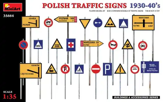 Alleen Vandaag POLISH TRAFFIC SIGNS 1930-40‘S