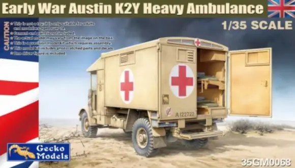EARLY WAR BRITISH ARMY 4X2 HEAVY AMBULANCE Gecertificeerd