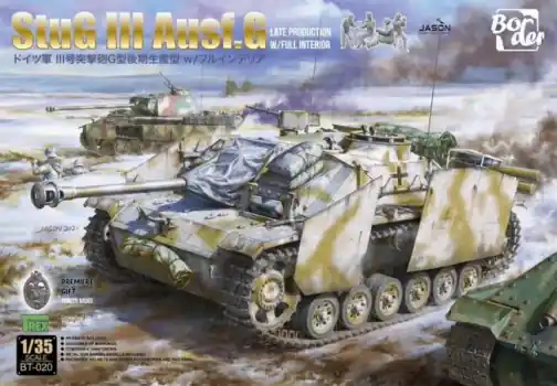 STUG III G WITH FULL INTERIOR AND FIGURES Meest Verkocht