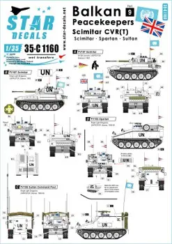 Betaalbaar BALKAN PEACEKEEPERS - SCIMITAR CVR(T) / SPARTAN / SULTAN