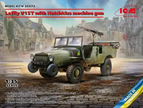 Favoriet LAFFLY V15T WITH HOTCHKISS MACHINE GUN