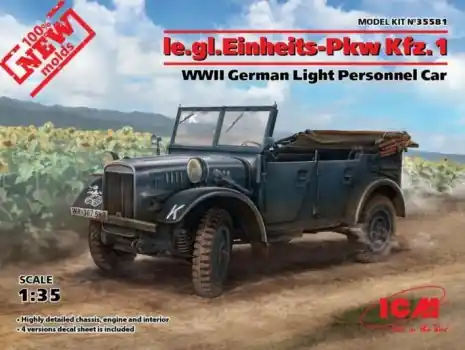 WWII GERMAN LIGHT CAR LE.GL PKW KFZ 1 Voordeelprijs