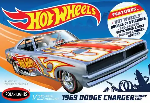 Veilige Betaling 1969 DODGE CHARGER FUNNY CAR HOT WHEELS