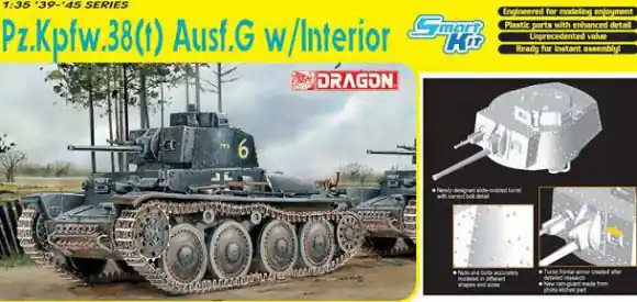 PZ.38T AUSF.G WITH INTERIOR Betaalbaar
