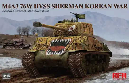 M4A3 76W HVSS SHERMAN KOREAN WAR Seizoensaanbieding