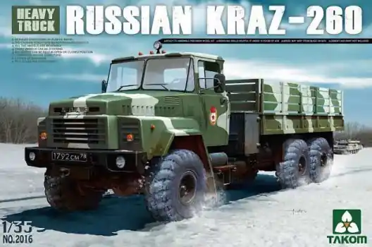 HEAVY TRUCK - RUSSIAN KRAZ-260 Meest Verkocht
