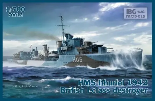 Gratis Retour HMS ITHURIEL 1942 BRITISH I-CLASS