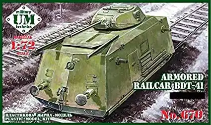 ARMORED RAILCAR BDT-41 Gecertificeerd