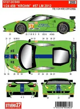 Op = Op FERRARI 458 KROHN RACING